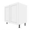 Eklipse Perle Base Kitchen Cabinet - 2 Doors - 35 7/8-in x 34 3/4-in - White -Deals Eclipse Kitchens Store 75396486 L