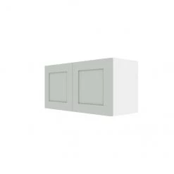 Eklipse Wall Cabinet - Angelite - 30 1/4-in x 15 1/8-in