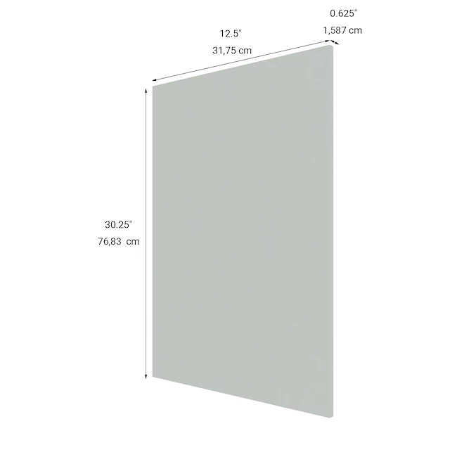 Eklipse Dishwasher Finishing Panel - Angelite - 24-in x 34.75-in - Grey 4 Eklipse Dishwasher Finishing Panel - Angelite - 24-in x 34.75-in - Grey - Image 2
