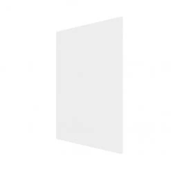 Eklipse Dishwasher Finishing Panel - Perle - 24-in x 34.75-in - White