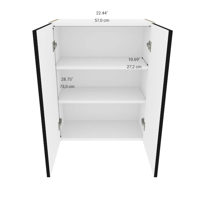 Eklipse Wall Cabinet - Onyx - 23 15/16-in x 30 1/4-in 5 Eklipse Wall Cabinet - Onyx - 23 15/16-in x 30 1/4-in - Image 3