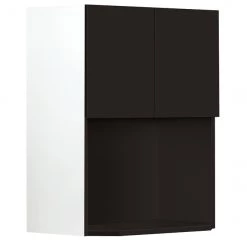 Eklipse Microwave Cabinet - Onyx - 23 15/16-in x 30 1/4-in