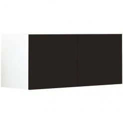 Eklipse Wall Cabinet - Onyx - 35 7/8-in x 15 1/8-in