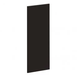 Eklipse Pantry Finishing Panel - Onyx - 30.25-in x 91.25-in - Black