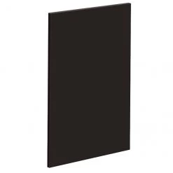 Eklipse Dishwasher Finishing Panel - Onyx - 24-in x 34.75-in - Black