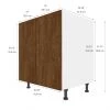 Eklipse Saphir Base Kitchen Cabinet - 30 1/4-in x 34 3/4-in - Woodgrain 7 Eklipse Saphir Base Kitchen Cabinet - 30 1/4-in x 34 3/4-in - Woodgrain -Deals Eclipse Kitchens Store 75396543b L