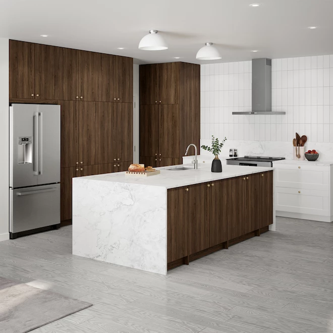 Eklipse Saphir Corner Base Kitchen Cabinet - 36 1/4-in x 34 3/4-in - Woodgrain 6 Eklipse Saphir Corner Base Kitchen Cabinet - 36 1/4-in x 34 3/4-in - Woodgrain - Image 4