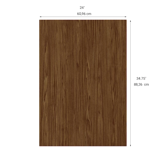 Eklipse Dishwasher Finishing Panel - Saphir - 24-in x 34.75-in - Woodgrain 5 Eklipse Dishwasher Finishing Panel - Saphir - 24-in x 34.75-in - Woodgrain - Image 3