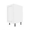 Eklipse Perle 18-in 1-Door Base Cabinet - Polymer - Matte White -Deals Eclipse Kitchens Store 75396601 L