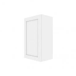 Ebsu Eklipse 1 Door 2 Shelves Wall Cabinet - Polymer - 18-in x 30-in - Perle