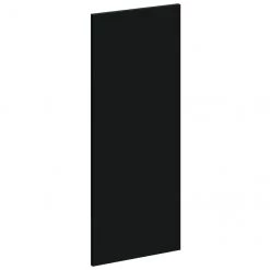 Eklipse Onyx Tall Cabinet End Panel - 13-in x 39-in - Black