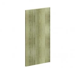 Eklipse Coral Laminated Cabinet End Panel - 13-in x 30-in - Brown