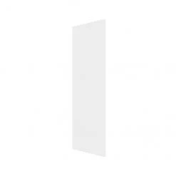 Eklipse Perle Tall Laminated Cabinet End Panel - 13-in x 39-in - White