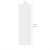 Eklipse Perle Tall Laminated Cabinet End Panel - 13-in x 39-in - White 8 Eklipse Perle Tall Laminated Cabinet End Panel - 13-in x 39-in - White -Deals Eclipse Kitchens Store 75396636c L