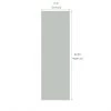 Eklipse Angelite Tall Finishing Cabinet End Panel - 13-in x 39-in - Grey -Deals Eclipse Kitchens Store 75396637b L
