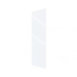 Eklipse Topaz Tall Laminated Cabinet End Panel - 13-in x 39-in - White