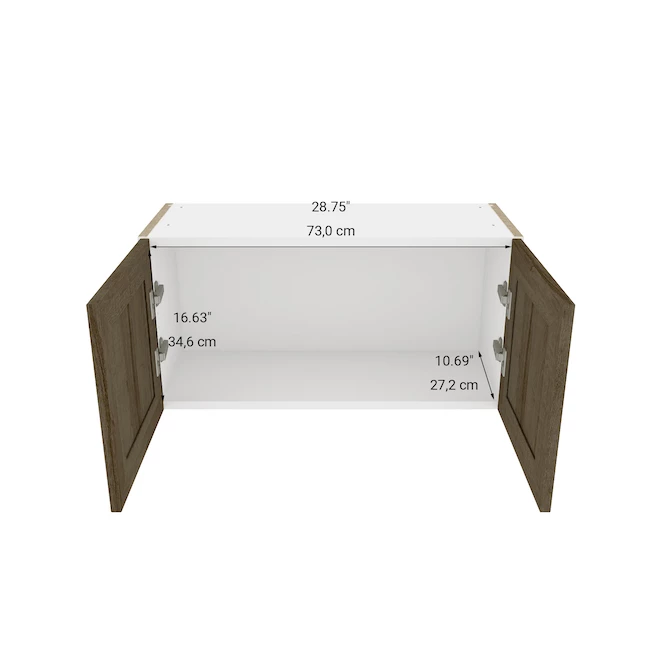 Eklipse Ruby Upper Cabinet - 2 Doors 30-in x 15-in 5 Eklipse Ruby Upper Cabinet - 2 Doors 30-in x 15-in - Image 3