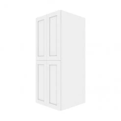 Eklipse Top Pantry Tall Cabinet Perle - 4 Doors 24-in x 58-in - White