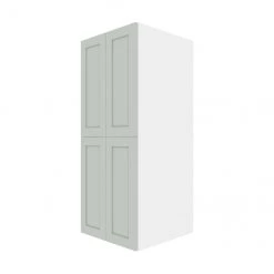 Eklipse Top Pantry Tall Cabinet Angelite - 4 Doors 24-in x 58-in Grey