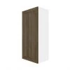Eklipse Ruby Wall Cabinet 1 Door 18-in Brown 1 Eklipse Ruby Wall Cabinet 1 Door 18-in Brown -Deals Eclipse Kitchens Store 75396661 L