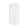 Eklipse Perle Tall Wall Cabinet 18-in 1 Door White -Deals Eclipse Kitchens Store 75396667 L