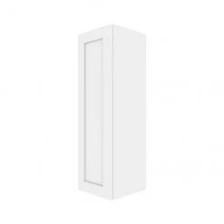 Eklipse Perle 1-Door Tall Upper Wall Cabinet - 12-in x 39-in