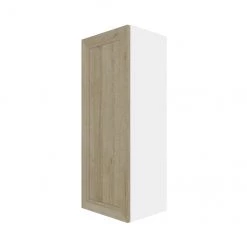 Eklipse Coral 1-Door Tall Upper Wall Cabinet - 15-in x 39-in