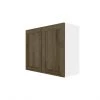 Eklipse Ruby Medium Wall Cabinet 30-in x 24-in - Brown 2 Eklipse Ruby Medium Wall Cabinet 30-in x 24-in - Brown -Deals Eclipse Kitchens Store 75396688 L