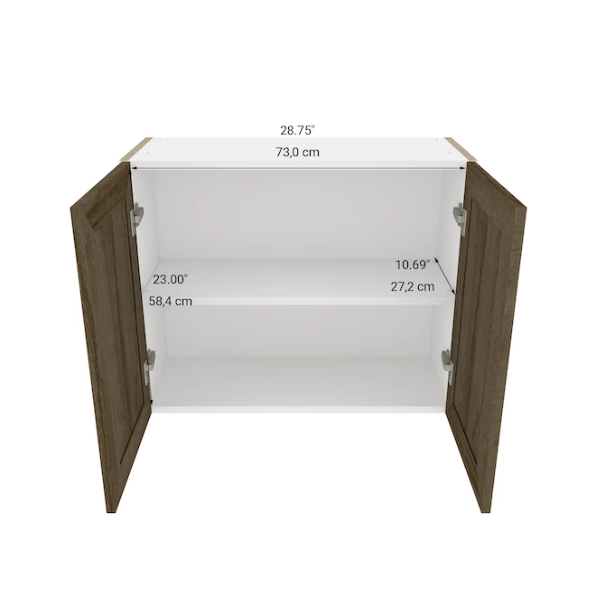 Eklipse Ruby Medium Wall Cabinet 30-in x 24-in - Brown 5 Eklipse Ruby Medium Wall Cabinet 30-in x 24-in - Brown - Image 3