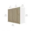 Eklipse by EBSU Coral Medium Wall Cabinet 2 Doors 30-in Brown 7 Eklipse by EBSU Coral Medium Wall Cabinet 2 Doors 30-in Brown -Deals Eclipse Kitchens Store 75396690b L