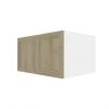 Eklipse by EBSU Coral Small Wall Cabinet - 33-in Melamine Brown 1 Eklipse by EBSU Coral Small Wall Cabinet - 33-in Melamine Brown -Deals Eclipse Kitchens Store 75396698 L