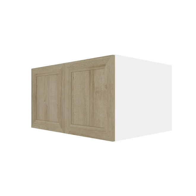Eklipse by EBSU Coral Small Wall Cabinet - 33-in Melamine Brown 3 Eklipse by EBSU Coral Small Wall Cabinet - 33-in Melamine Brown