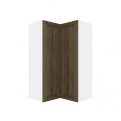 Eklipse Ruby Wall Corner Tall Cabinet - 24-in x 39-in - Brun