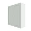 Eklipse Angelite Collection Tall Wall Cabinet - 33-in x 39-in - Grey 1 Eklipse Angelite Collection Tall Wall Cabinet - 33-in x 39-in - Grey -Deals Eclipse Kitchens Store 75396711 L