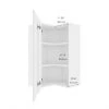 Eklipse Topaz Collection Wall Corner Tall Cabinet - 24-in x 39-in - White 8 Eklipse Topaz Collection Wall Corner Tall Cabinet - 24-in x 39-in - White -Deals Eclipse Kitchens Store 75396713c L