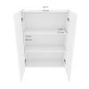 Eklipse Perle Collection Tall Wall Cabinet - 30-in x 39-in - White -Deals Eclipse Kitchens Store 75396726c L