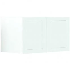 Eklipse Perle Collection Small Cabinet 36-in x 18-in - White