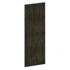 Eklipse Saphir Finishing Panel - 30.25-in x 93-in Melamine Dark Brown
