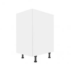 Eklipse Moonstone 18-in White Melamine 1-Door Base Cabinet