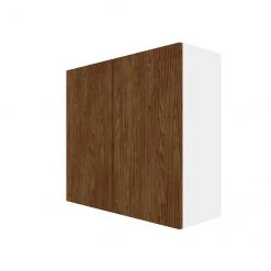 Eklipse Saphir Collection Small Cabinet 33-in x 30-in - Wood Grain