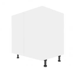 Eklipse Moonstone 33-in White Melamine 2-Door Base Cabinet
