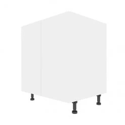 Eklipse Moonstone 30-in White Melamine 2-Door Base Cabinet