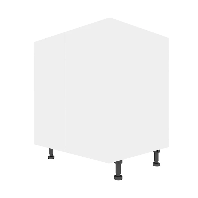 Eklipse Moonstone 30-in White Melamine 2-Door Base Cabinet 3 Eklipse Moonstone 30-in White Melamine 2-Door Base Cabinet