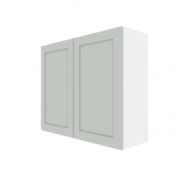Eklipse Collection Angelite Cabinet 36-in x 30-in - Grey