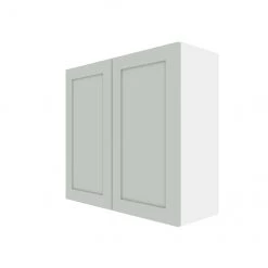 Eklipse Angelite Wall Cabinet - 33-in x 30-in - Grey