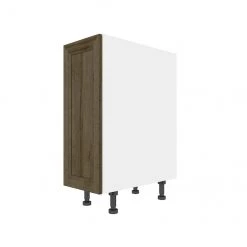 Eklipse Ruby 12-in Brown Melamine 1-Door Base Cabinet