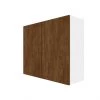 Eklipse Saphir 36-in Brown Melamine 2-Door Kitchen Wall Cabinet 1 Eklipse Saphir 36-in Brown Melamine 2-Door Kitchen Wall Cabinet -Deals Eclipse Kitchens Store 75396773 L