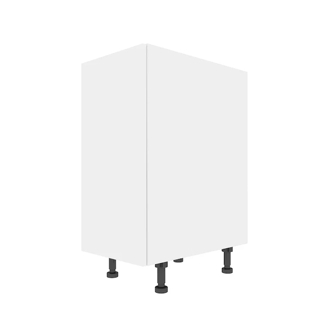 Eklipse Moonstone 15-in White Melamine 1-Door Base Cabinet 3 Eklipse Moonstone 15-in White Melamine 1-Door Base Cabinet