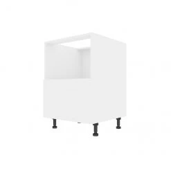 Eklipse Moonstone 24-in White Melamine 1-Drawer Base Cabinet