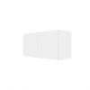 Eklipse Moonstone 30-in White Melamine 2-Door Wall Cabinet -Deals Eclipse Kitchens Store 75396780 L